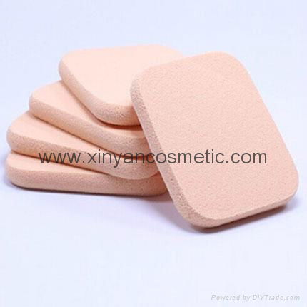 XINYANMEI Supply Cosmetic plush puff  Wet sponge Can OEM/ODM 2