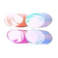 XINYANMEI Supply Colorful Cosmetic Powder Puff Can OEM/ODM
