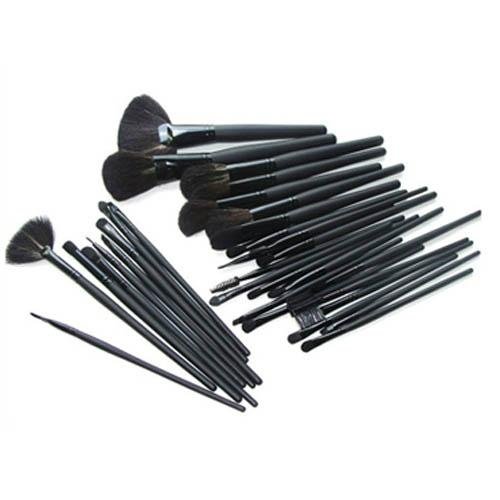 Manufacturer OEM Full set of professional tools 32 makeup brush black 2