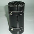 XINYANMEI Supply Black cylinder cosmetic bag Can OEM/ODM 2