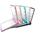 XINYANMEI Cosmetic A portable LED small square cosmetic mirror