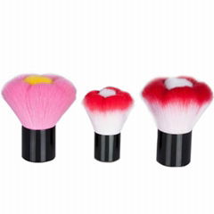 Manufactury Supply Flower Kabuki Powder Brush  Halloween Gift Idea