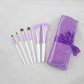 XINYANMEI Manufactury Supply Purple Makeup Brush Set 