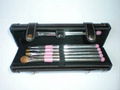 Manufactury Supply makeup brush 5PCS with a mirror Can OEM//ODM 4