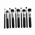 XINYANMEI Manufactury Supply Black makeup brush set  1