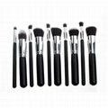 XINYANMEI Manufactury Supply Black makeup brush set 