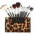 hot sale fashion Leopard 12PCS makeup