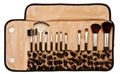 hot sale fashion Leopard 12PCS makeup brush set cosmetic brush  set 