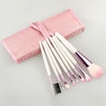 Pink 8pcs Makeup Brushes Set Powder Foundation Eyeshadow Eyeliner Lip Cosmetic  1