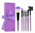 XINYANMEI Manufactury Supply Purple Makeup Brush Set  1