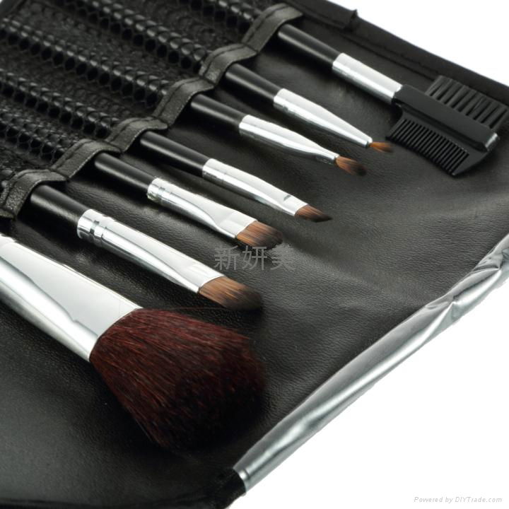 Supply 7 pcs Professional Cosmetic Makeup Brushes Set for Face/Eye/Lip FO 3