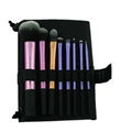 Manufacturer supply 8pieces Per Set Cosmetic Brush Tool With PU Bag Makeup Kit