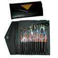 Manufactury Supply Pro12PCS Goat hair sable hair Makeup Brush Set  Can OEM/ODM 3