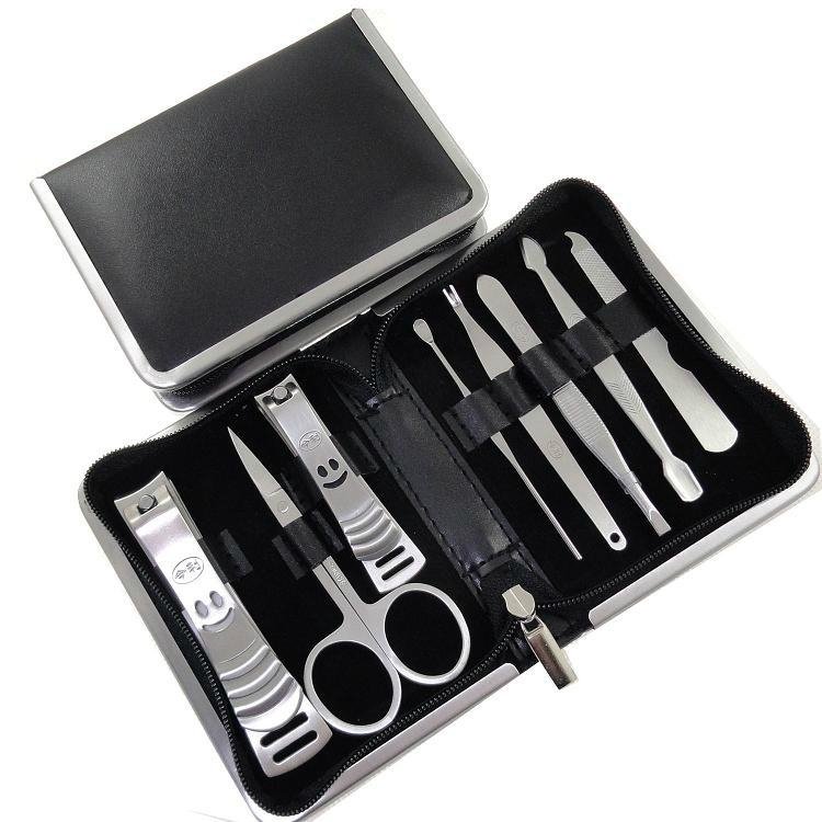 Supply Stainless steel Nail clippers scissors Manicure Beauty tools gift set