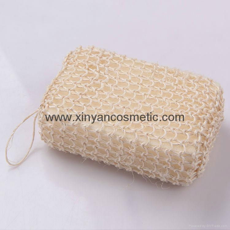 Sponge Loofah Bath Tool Linen Bath Sponge Bath Towel Spa Tools