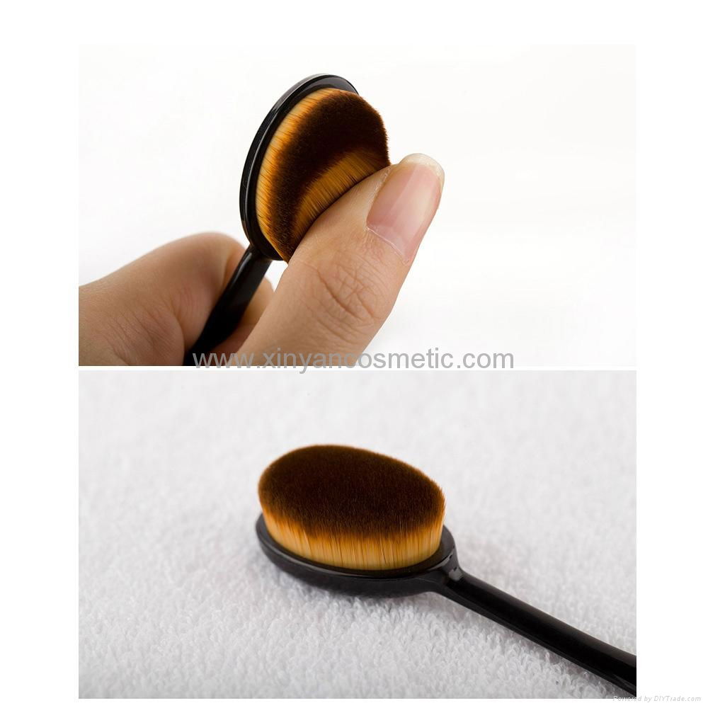 2016 New Pattern Oval 10 Toothbrush Type Cosmetic Brush Suit 4