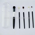 Manufactor OEM Five pack portable Makeup Brush Set