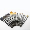 Manufactor OEM Long Rod Curve Cosmetic Brush New Pattern 5 Makeup Brush Set 1