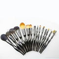 Manufactor OEM Long Rod Curve Cosmetic Brush New Pattern 5 Makeup Brush Set