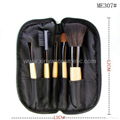 Factory OEM Portable 5 Pieces Of Equipment Wool High-grade Cosmetic Brush Sets 8