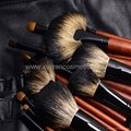 Manufactury Supply Pro12PCS Goat hair sable hair Makeup Brush Set  Can OEM/ODM
