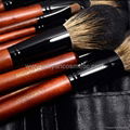 Manufactury Supply Pro12PCS Goat hair sable hair Makeup Brush Set  Can OEM/ODM 8