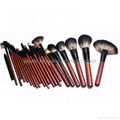 Manufactury Supply Pro12PCS Goat hair sable hair Makeup Brush Set  Can OEM/ODM