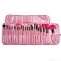 Makeup Brush Set A portable Horsehair Brush Set 24 Sets Of Cosmetic Brush Sets 6