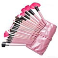 Makeup Brush Set A portable Horsehair Brush Set 24 Sets Of Cosmetic Brush Sets 9