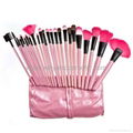 Makeup Brush Set A portable Horsehair Brush Set 24 Sets Of Cosmetic Brush Sets