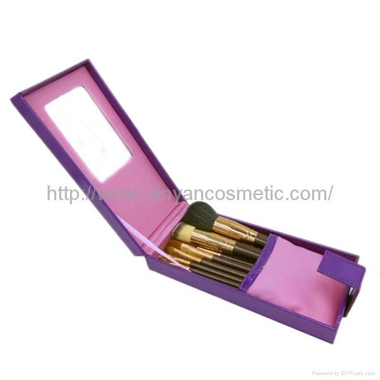 Manufacturer OEM 8 mink brush brush set professional gift boxed makeup tools 2
