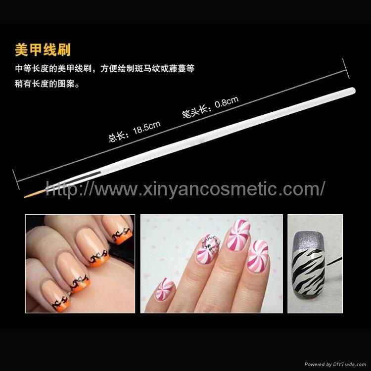 OEM Manicure pen DIY Manicure brush set multifunctional Manicure makeup brush 5