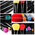 Manufacturer OEM 6 Double head portable color cosmetic brush set 6