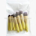 Manufacturer OEM Portable money lovely Yellow 9 small waist makeup brush