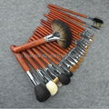 Manufacturer OEM/ODM 24 high-end animal professional makeup brush set