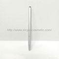 Manufacturer supply Portable money Metallic silver Retractable Lip Brush Makeup  4