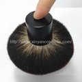 Manufacturer supply Animal hair mushroom cloud portable short Foundation Brush  2