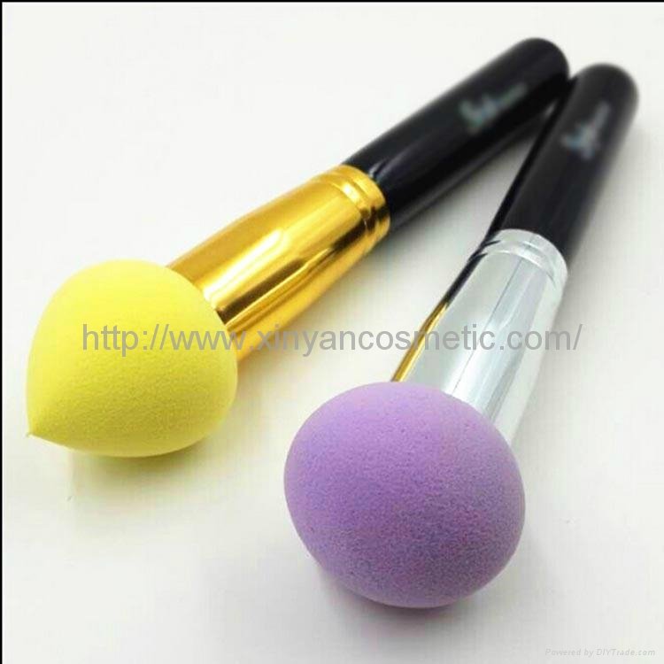 XINYANMEI Supply Colorful Cosmetic Powder Puff Can OEM/ODM 3