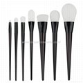 Manufactor OEM Golden Long Handle 6 Top Grade Cosmetic Brush Set 6