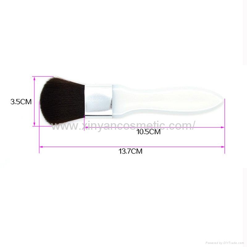 Manufacturer supply colour Plastic handle Mask Cosmetic brush beauty tool  3
