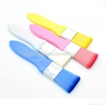 Manufacturer supply colour Plastic handle Mask Cosmetic brush beauty tool  1