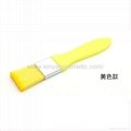 Manufacturer supply colour Plastic handle Mask Cosmetic brush beauty tool  5