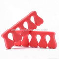 XINYANMEI Supply heart-shaped Toe Separators  cosmetic tools