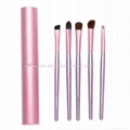 XINYANMEI Manufacturer supply 5 Mini Portable style Eye makeup brush 3