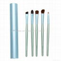 XINYANMEI Manufacturer supply 5 Mini Portable style Eye makeup brush