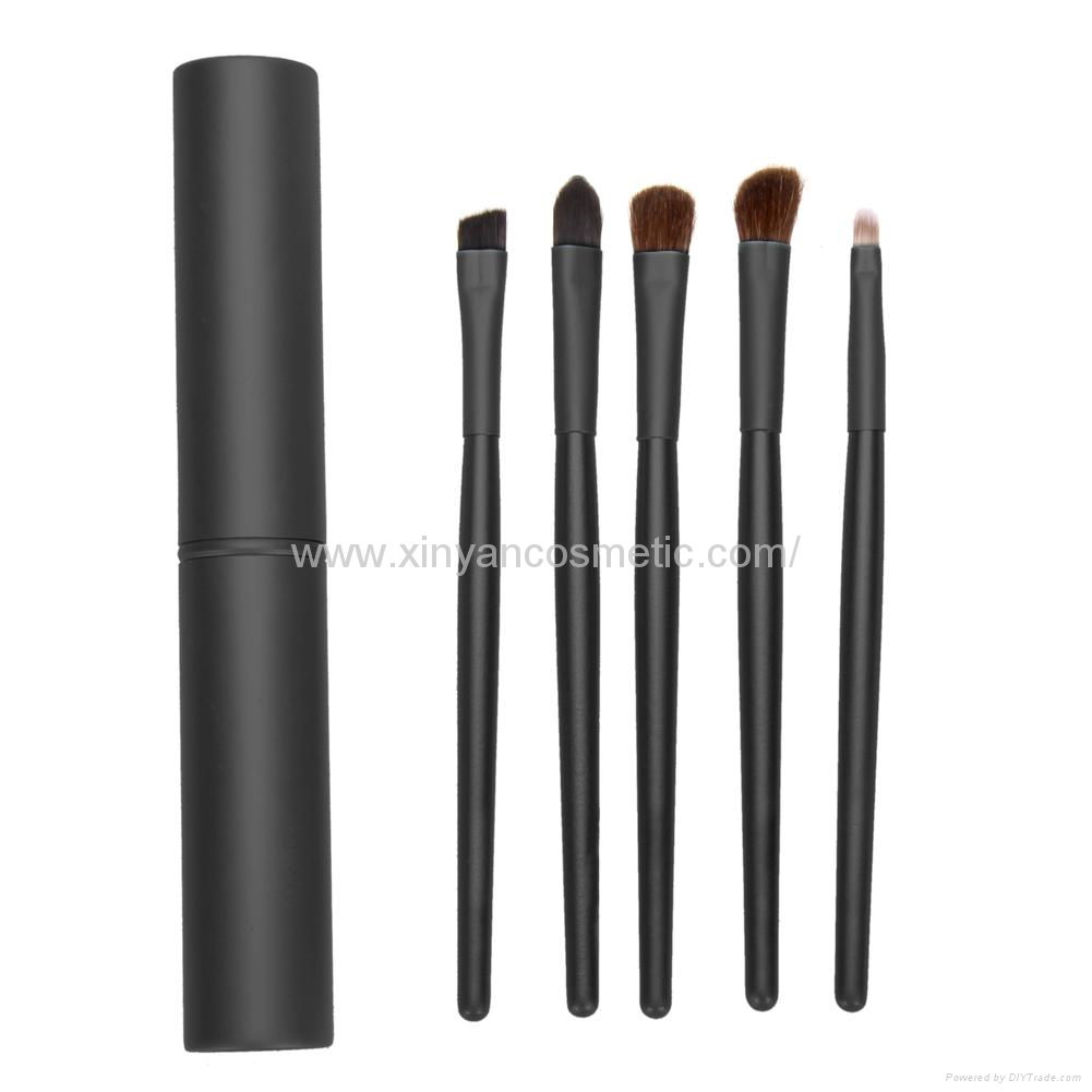 XINYANMEI Manufacturer supply 5 Mini Portable style Eye makeup brush 5