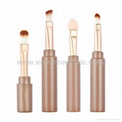 Manufacturer supply Four in one Eye shadow Eyeliner Brush eye makeup brush