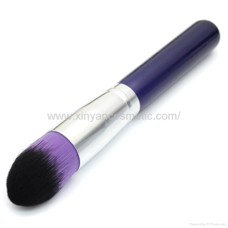 Manufacturer supply 10 Wooden handle Violet Cosmetic brush Beauty beauty tools 3