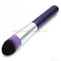 新妍美厂家供应10支木柄精美梦幻紫色化妆刷 美容美妆工具