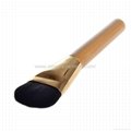 Manufacturer supply Bamboo/Wooden handle High grade Foundation cosmetic Brush 